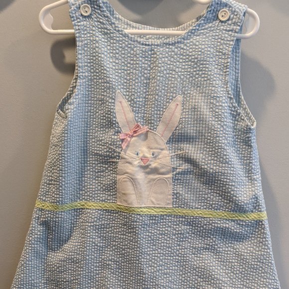 Reversible seersucker tunic sundress 2t - Picture 1 of 3